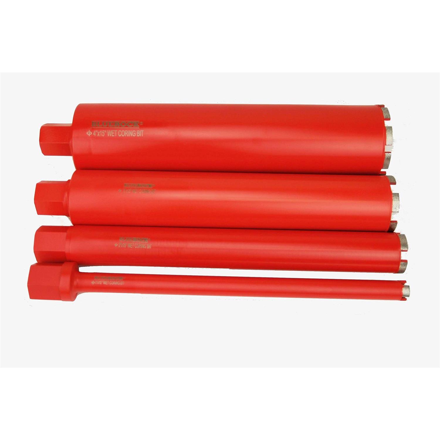 BLUEROCK 1 4 Diamond Wet Coring Bit Set for Concrete Core Drill - Cheap Fitting