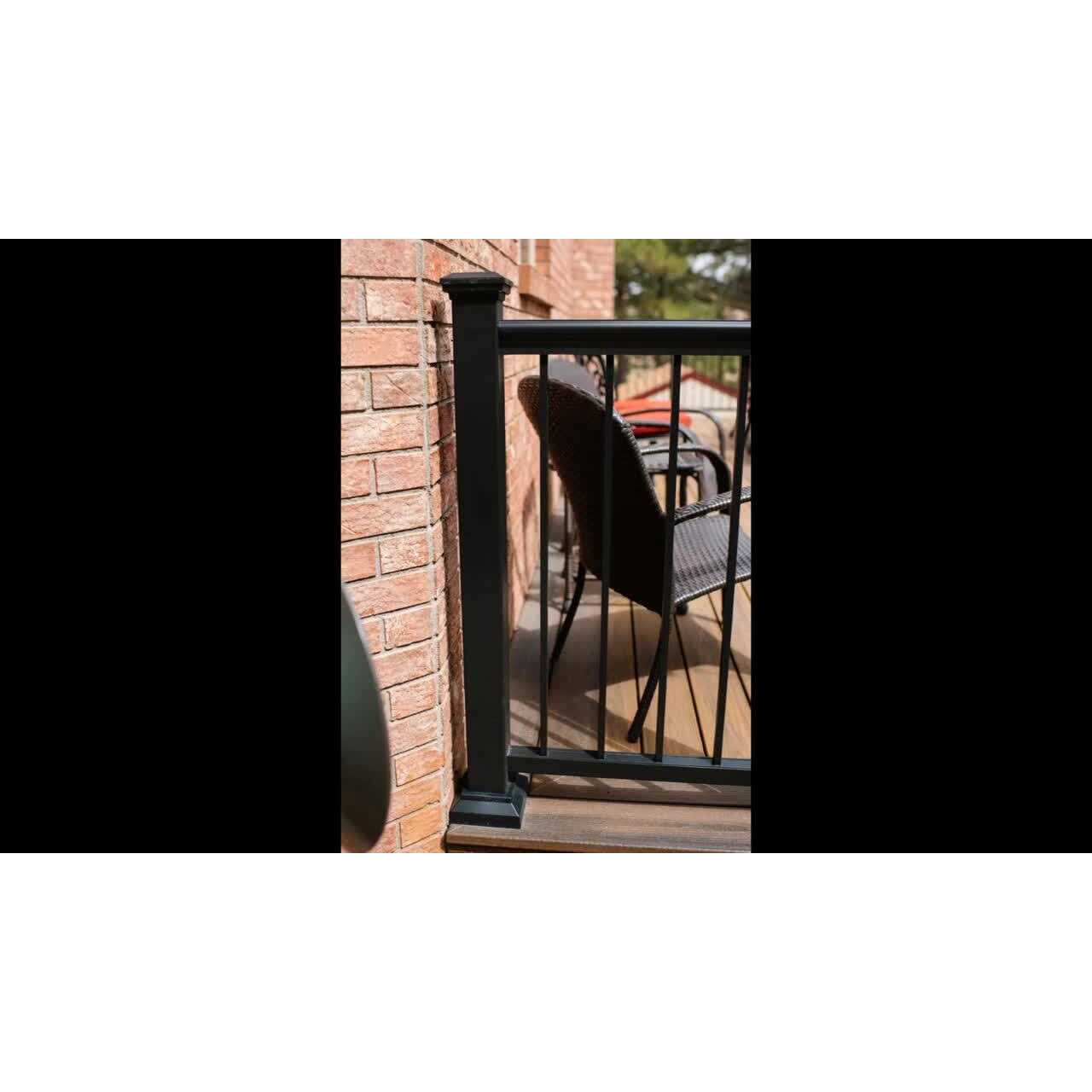 Aria Railing ADA Aluminum Pipe Rail and Return Kit - Cheap Fitting