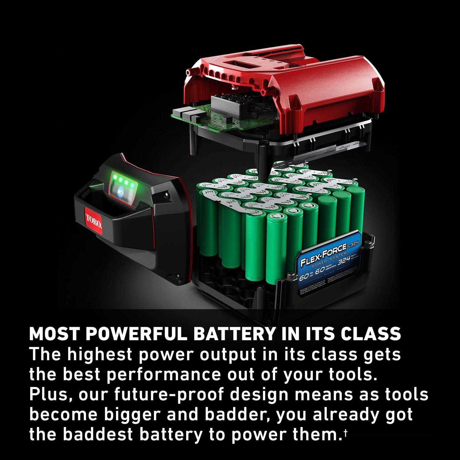 Toro Flex-Force Power System 60-Volt Max 2.5 Ah Lithium-Ion L135 Battery - Cheap Fitting