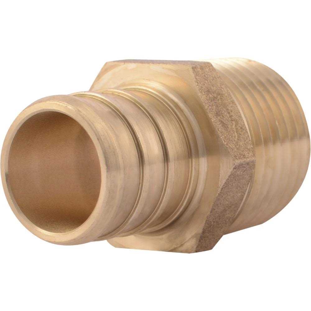 SharkBite 1/2 in. Barb x 1/2 in. FPT Brass PEX Adapter - Cheap Fitting