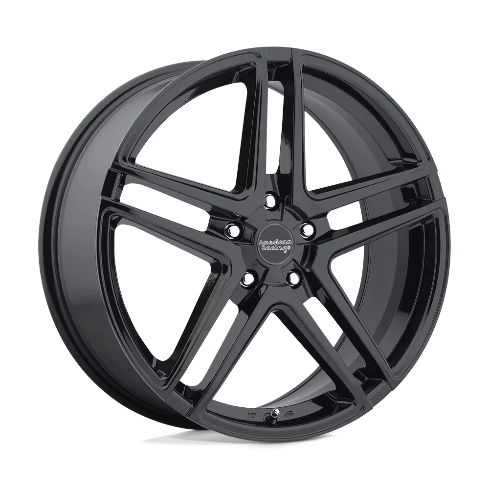 American Racing Aluminum Rim AR907 16X7in Gloss Black Finish, AR90767012340 - Cheap Fitting