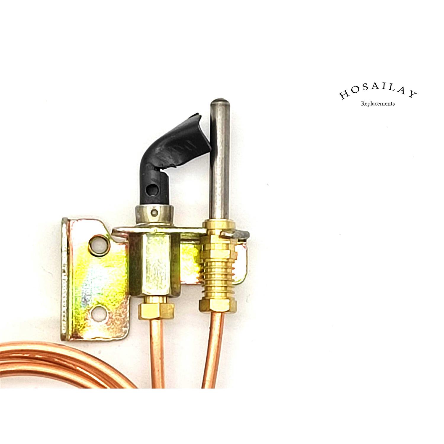 hosailay replacements natual gas water heater pilot assembely with 24 thermocouple, 24 gas tubing and one flame hood - Cheap Fitting