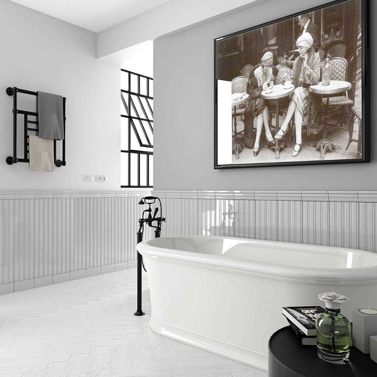 Rai 4 x 24 Porcelain Vintage Wall & Floor Tile Ivy Hill Tile - Cheap Fitting