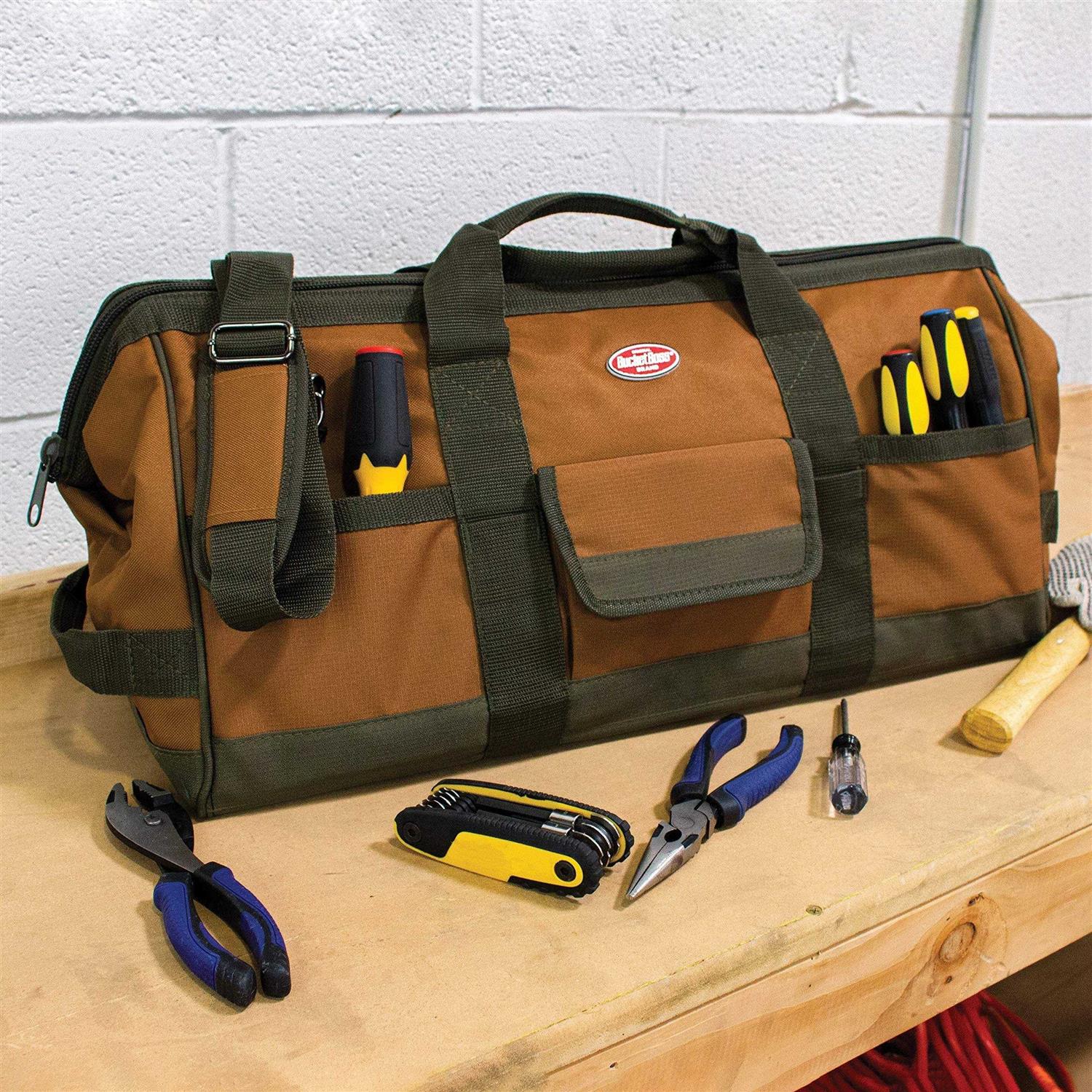 Bucket Boss Gatemouth 24 Tool Bag 60024 - Cheap Fitting