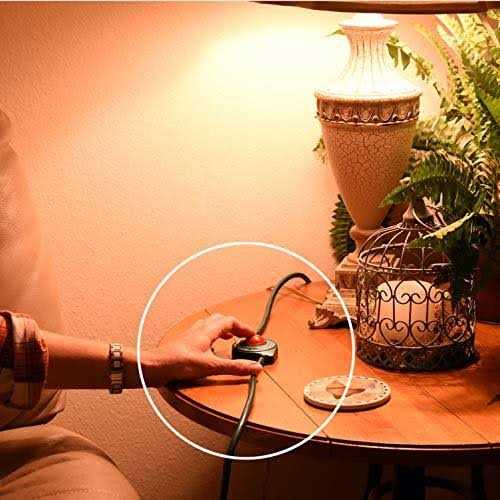 Electes 3 Grounded Outlets Extension Cord with Hand/Foot Switch and Light Indicator - Cheap Fitting