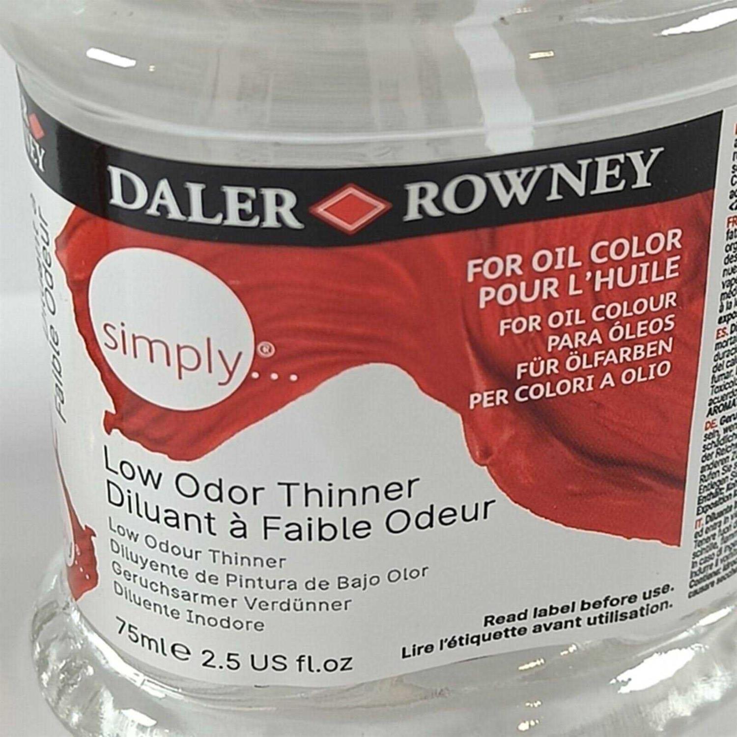 Daler-rowney Simply Low-Odor Paint Thinner - Cheap Fitting