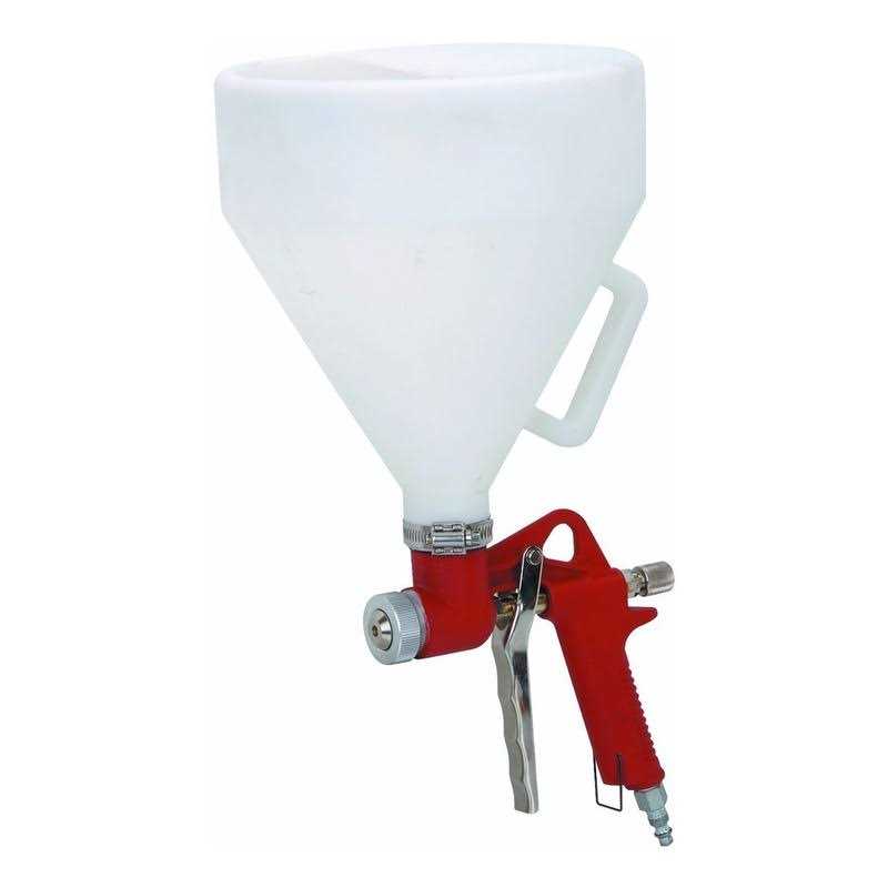Central Pneumatic 1-1/2 gallon Gravity-Feed Texture Air Spray Gun - Cheap Fitting