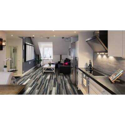 Deco Products Colors Glue Down Floor and Wall DIY Old Aged 6 36 in. Multi-Tonal Luxury Vinyl Plank - Cheap Fitting