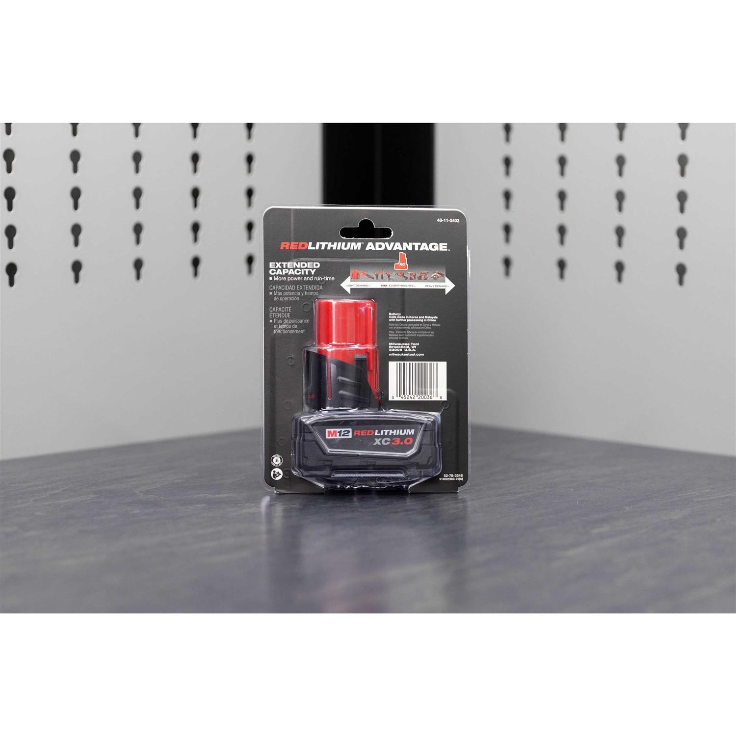 M12 REDLITHIUM 3.0 Compact Battery Pack Milwaukee 48-11-2430 - Cheap Fitting