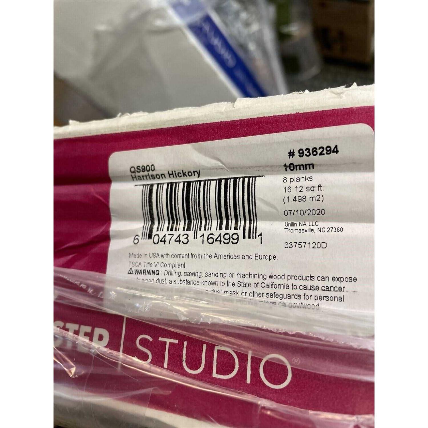 QuickStep Studio + Spill Repel Harrison Hickory 10-mm T x 6-in W x 48-in L Waterproof and Water Resistant Wood Plank Laminate Flooring QS900 - Cheap Fitting