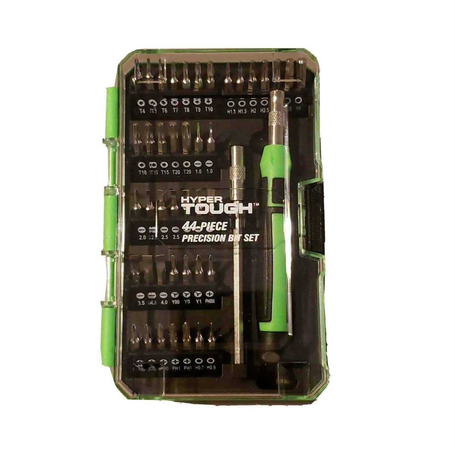 Hyper Tough 44 Piece Precision Screwdriver Bits Set TS99913A - Cheap Fitting