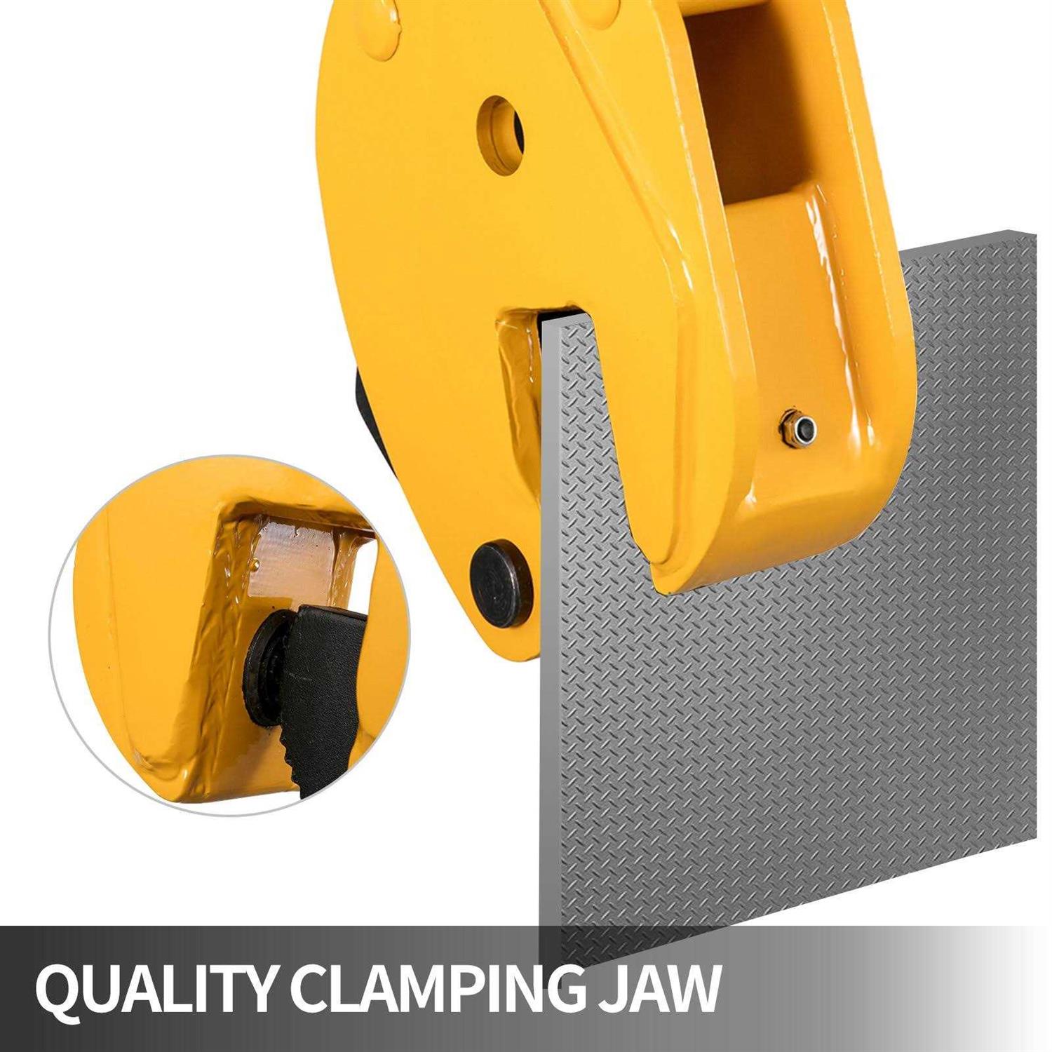 VEVOR Lifting Clamp Working Load Vertical Plate Clamp Jaw Opening SDGBQ - Cheap Fitting