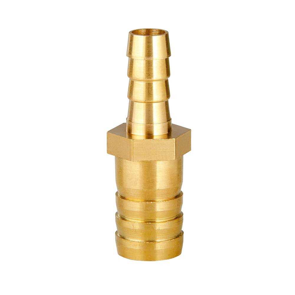 Quickun Brass Hose Barb Reducer Barbed Reducer Fitting Reducing Splicer Mender Union Adapter for Air Water Fuel - Cheap Fitting