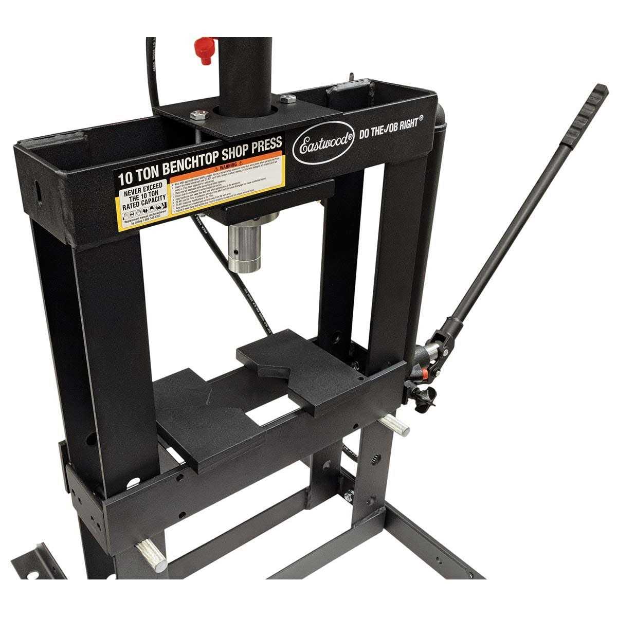 Eastwood 10 Ton Hydraulic Benchtop Shop Press - Cheap Fitting