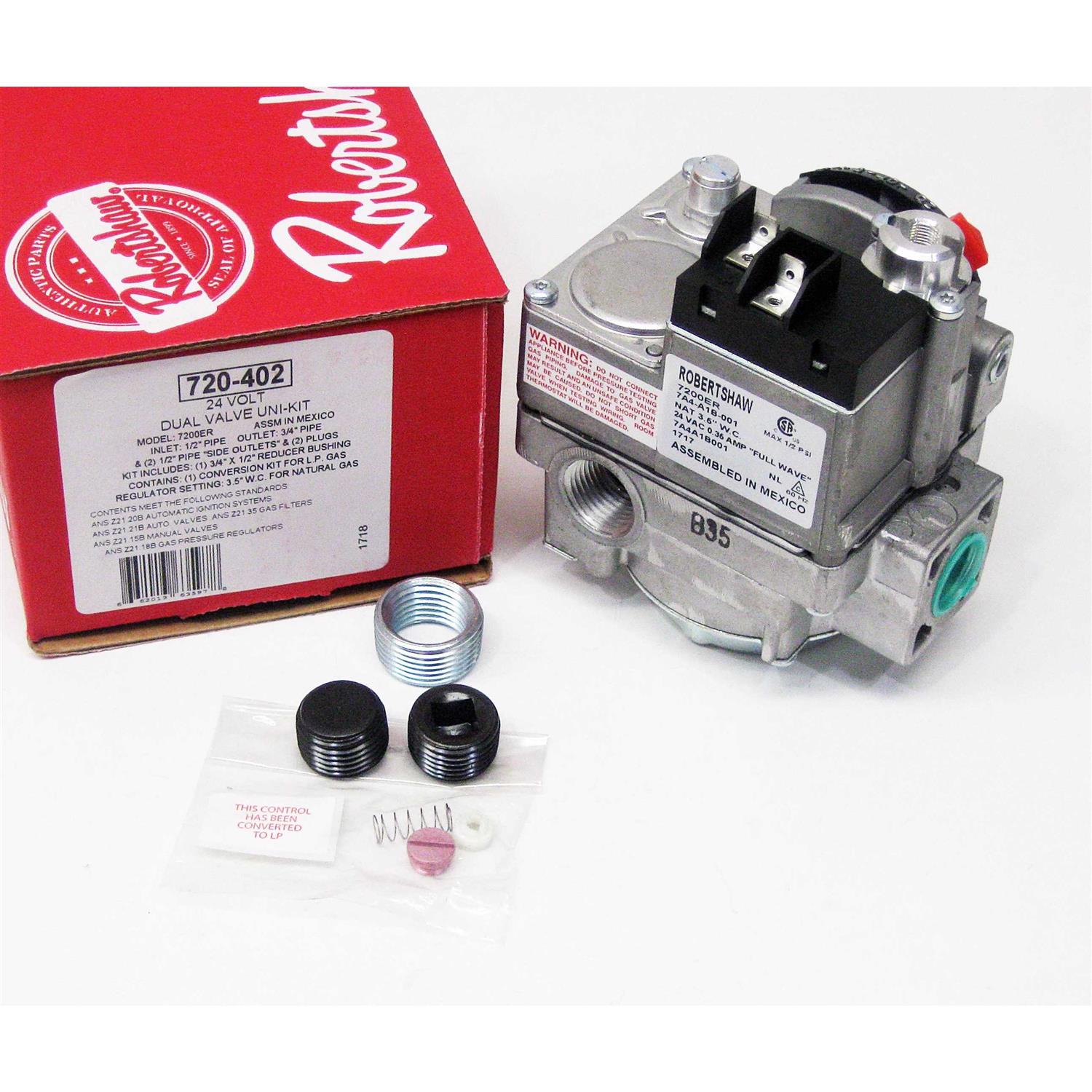 Robertshaw 720-402 Gas Valve - Cheap Fitting