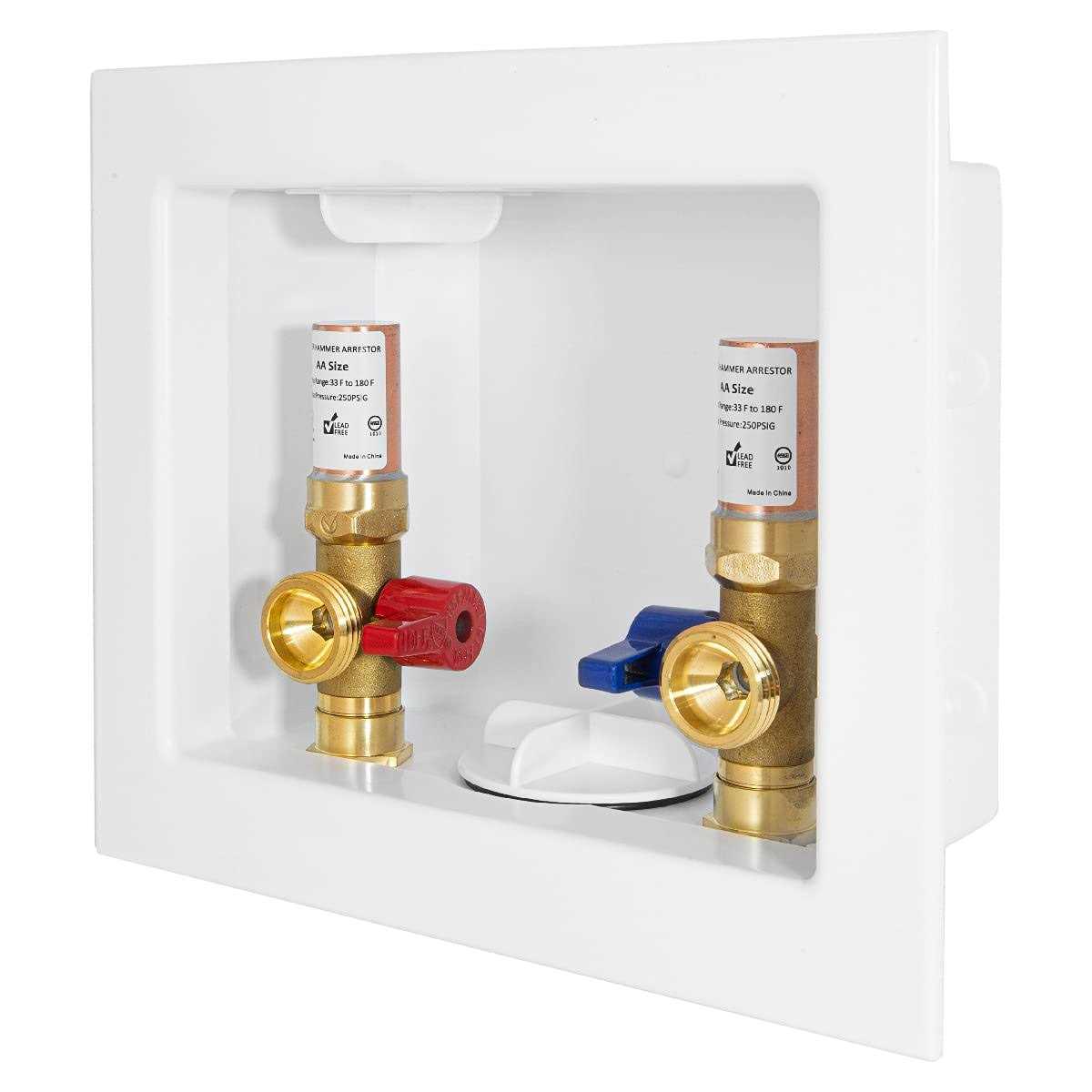 EFIELD Washing Machine Outlet Box with Center Drain 1/2 inch CPVC x 3/4 inch MHT - Cheap Fitting