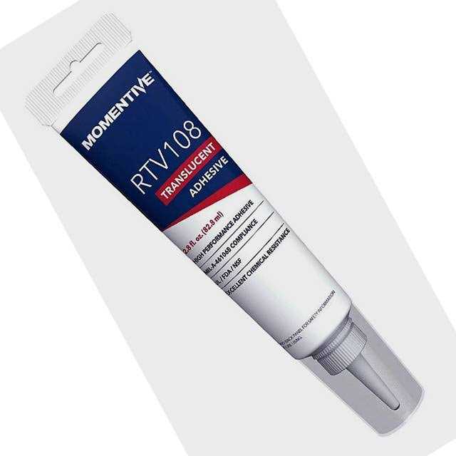 Momentive RTV108 Clear Silicone Sealant - Cheap Fitting