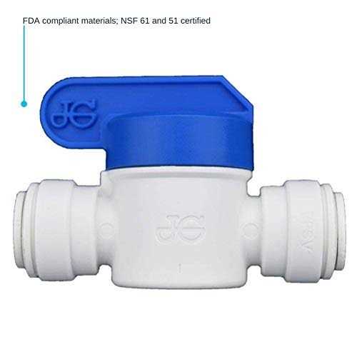 John Guest PPSV041212WP Shut-Off Valve - Cheap Fitting