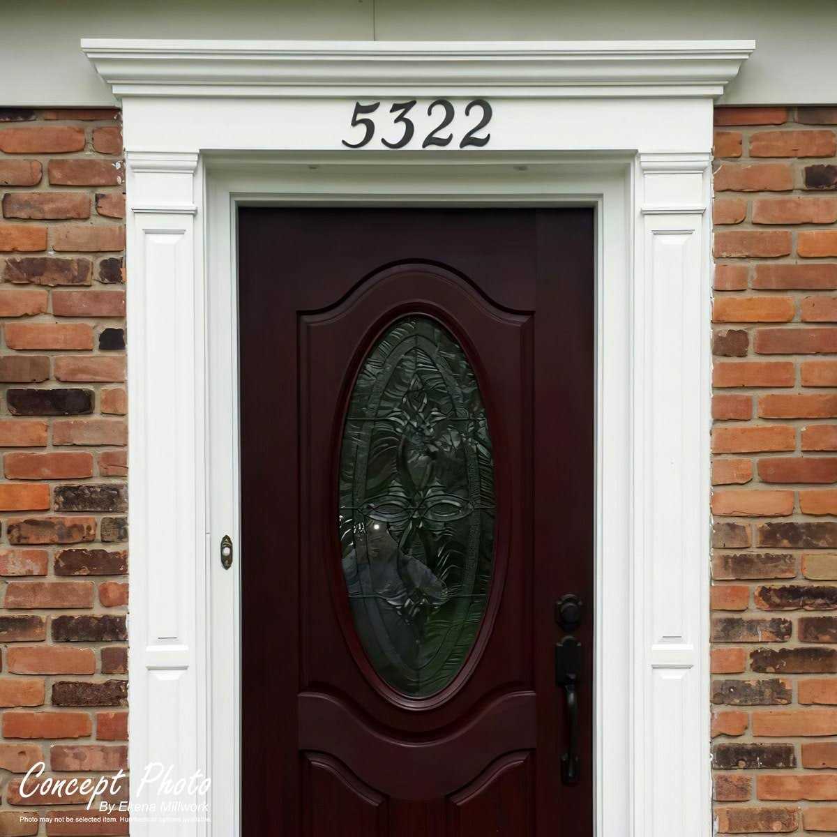 Traditional Crosshead with Trim Ekena Millwork - Cheap Fitting