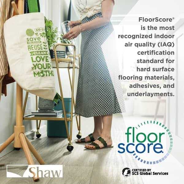 Shaw Floors Carlsbad 12 MIL x 7 in. W x 48 in. L Glue Down Waterproof Luxury Vinyl Plank Flooring - Cheap Fitting