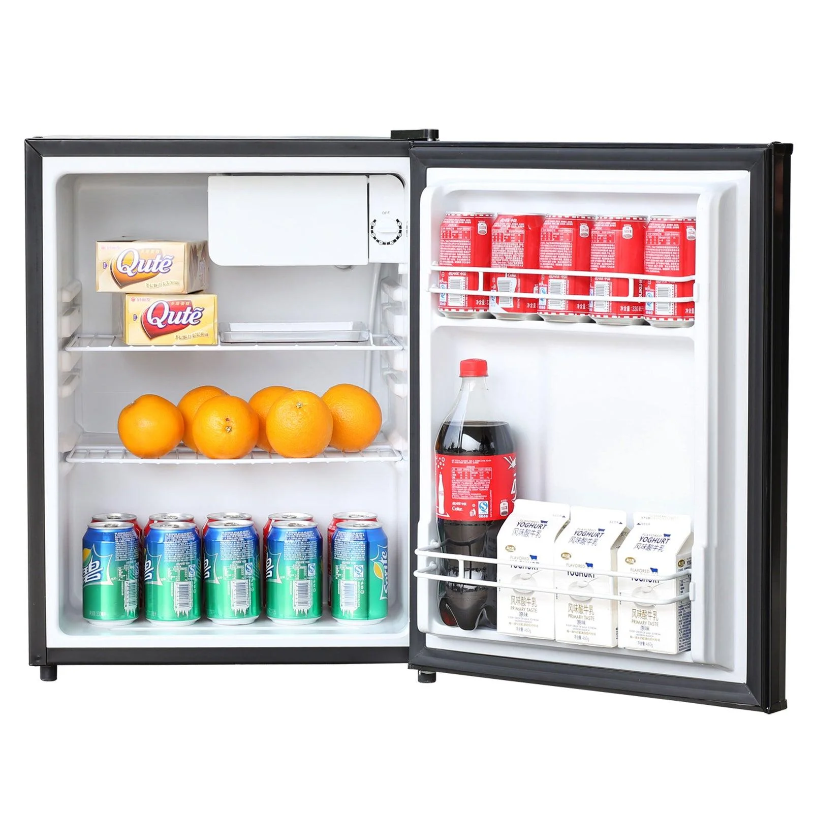 Avanti 2.4 cu. ft. Compact Refrigerator, Mini-Fridge, in Black (RM24T1B) - Cheap Fitting