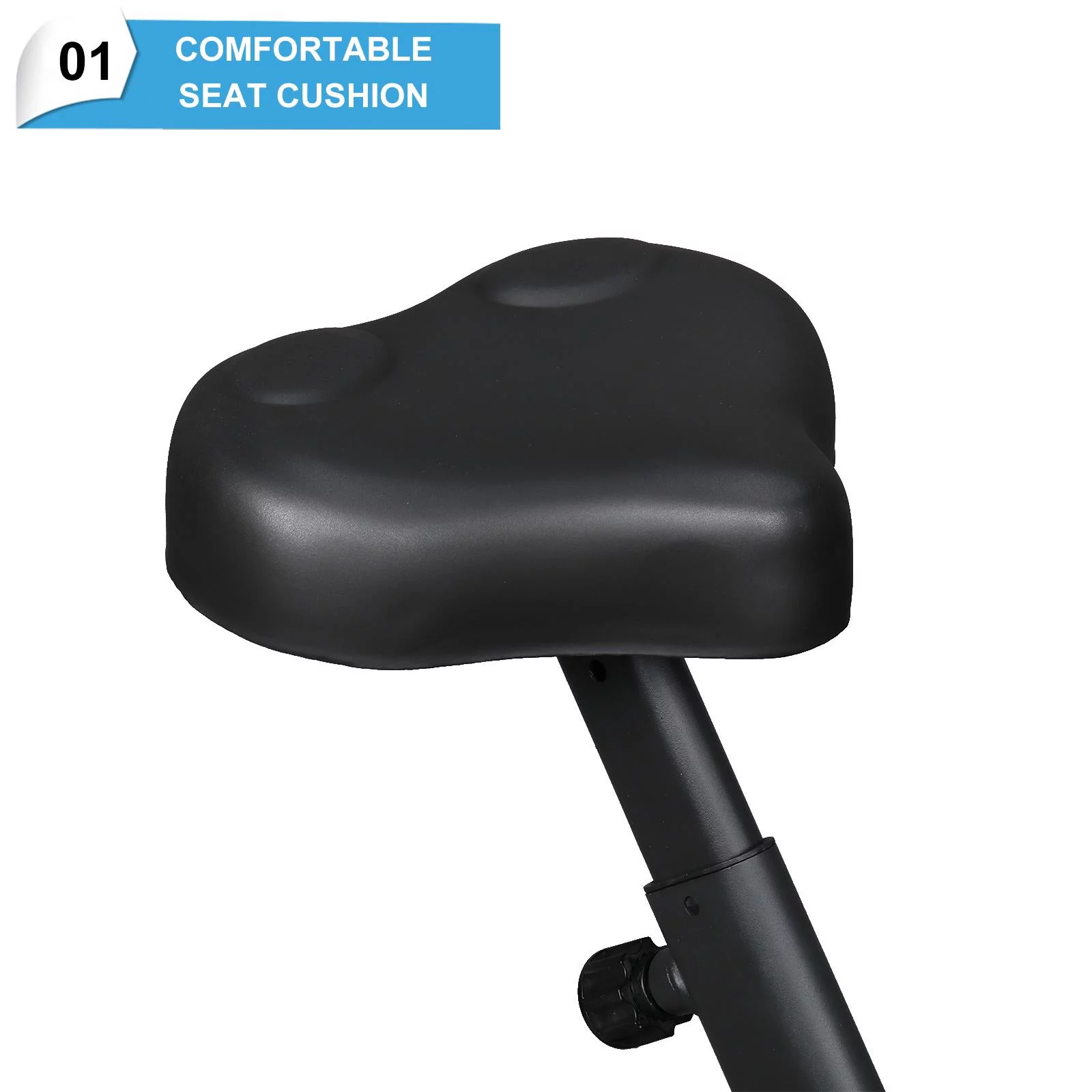 GoDecor Indoor Cycling Bike, Folding Magnetic Upright Stationary Exercise Bike - Cheap Fitting