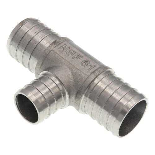 Boshart Stainless Steel Pex Tee - Cheap Fitting