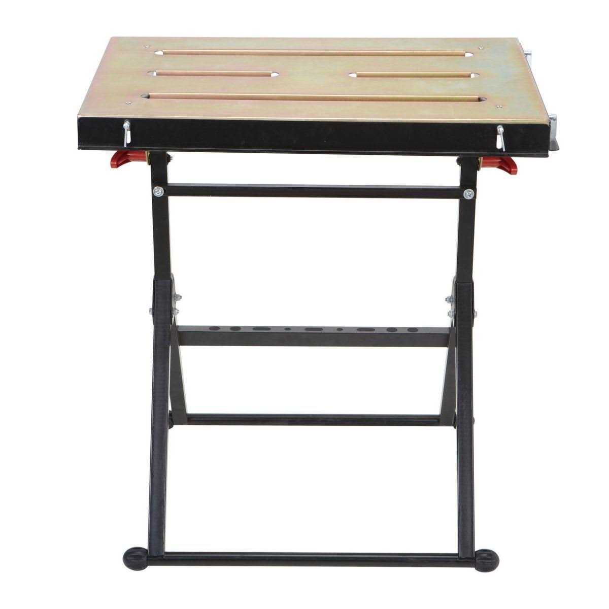 willcasi Chicago Electric 61369 Adjustable Steel Welding Table - Cheap Fitting