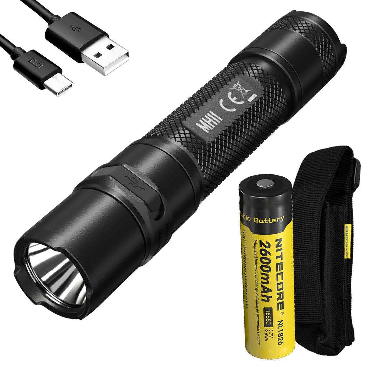 Nitecore MH11 1000 Lumen USB-C Rechargeable Flashlight - Cheap Fitting