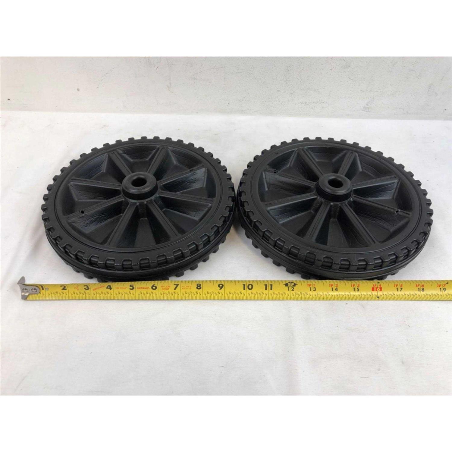 Toter Replacement Wheel Kit for 96 Gallon 2-Wheel Trash Can - Cheap Fitting