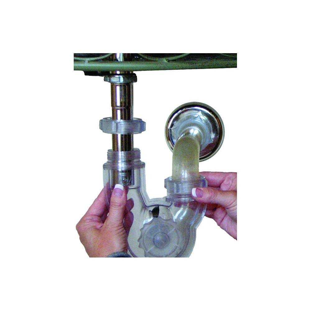 PermaFLOW 1-1/2 in. Abs Slip Joint P-Trap - Cheap Fitting