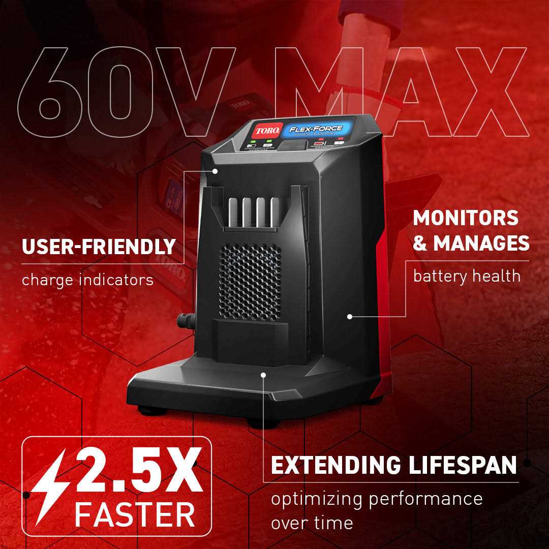 Toro 88602 Max Flex-Force 60-Volt Lithium-Ion Battery Charger - Cheap Fitting