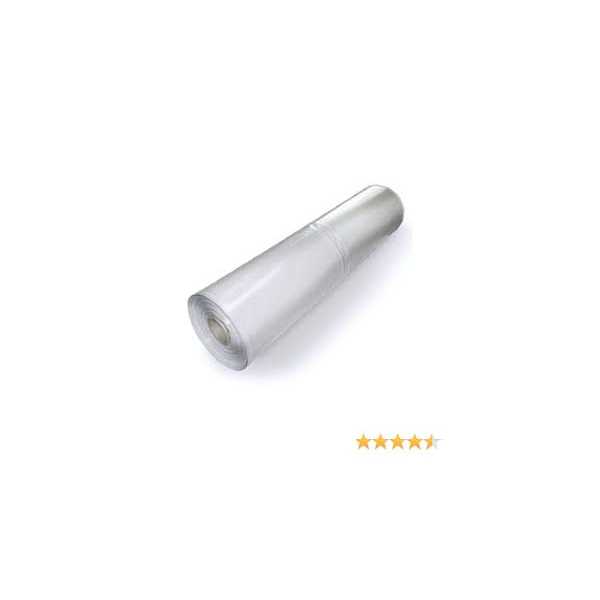 MCA Plastic Poly Sheeting 20 Feet X 100 Feet True 6 Mil Transparent - Cheap Fitting