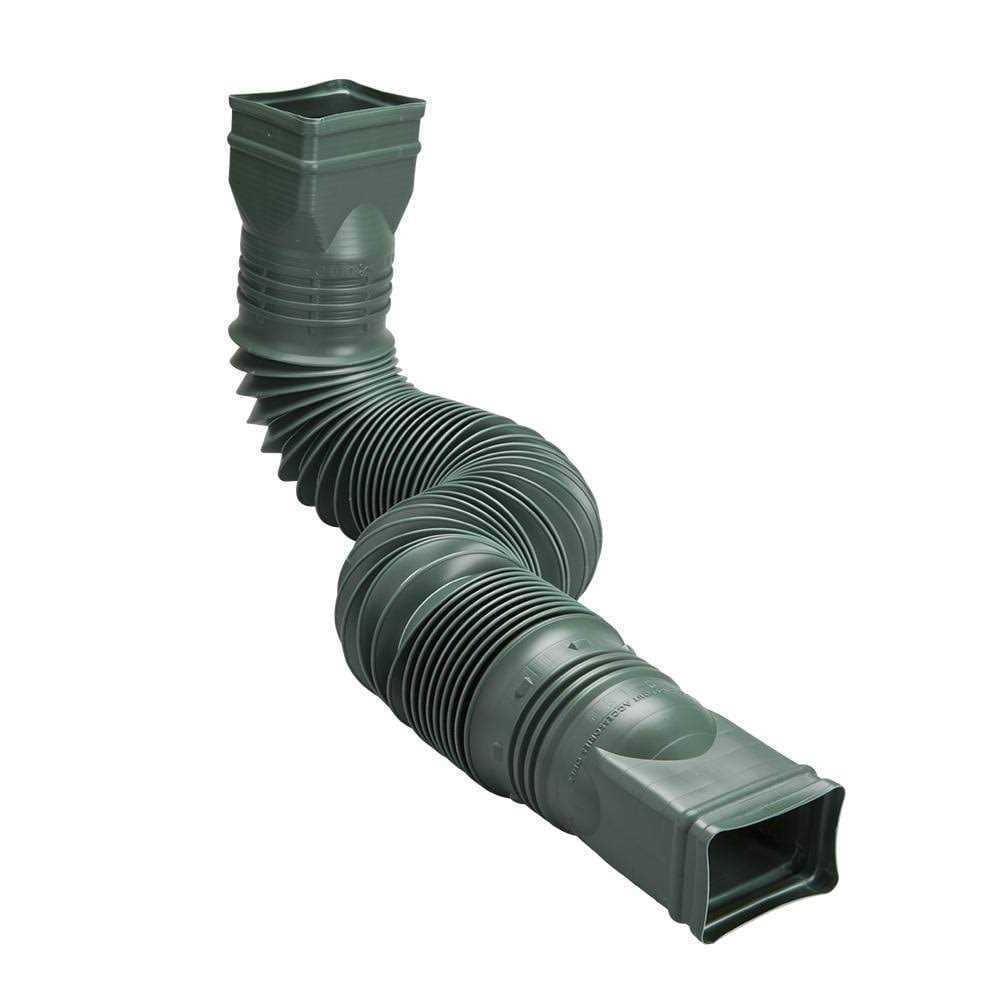 Amerimax Flexible Downspout Extension Gutter Connector Rainwater Drainage - Cheap Fitting