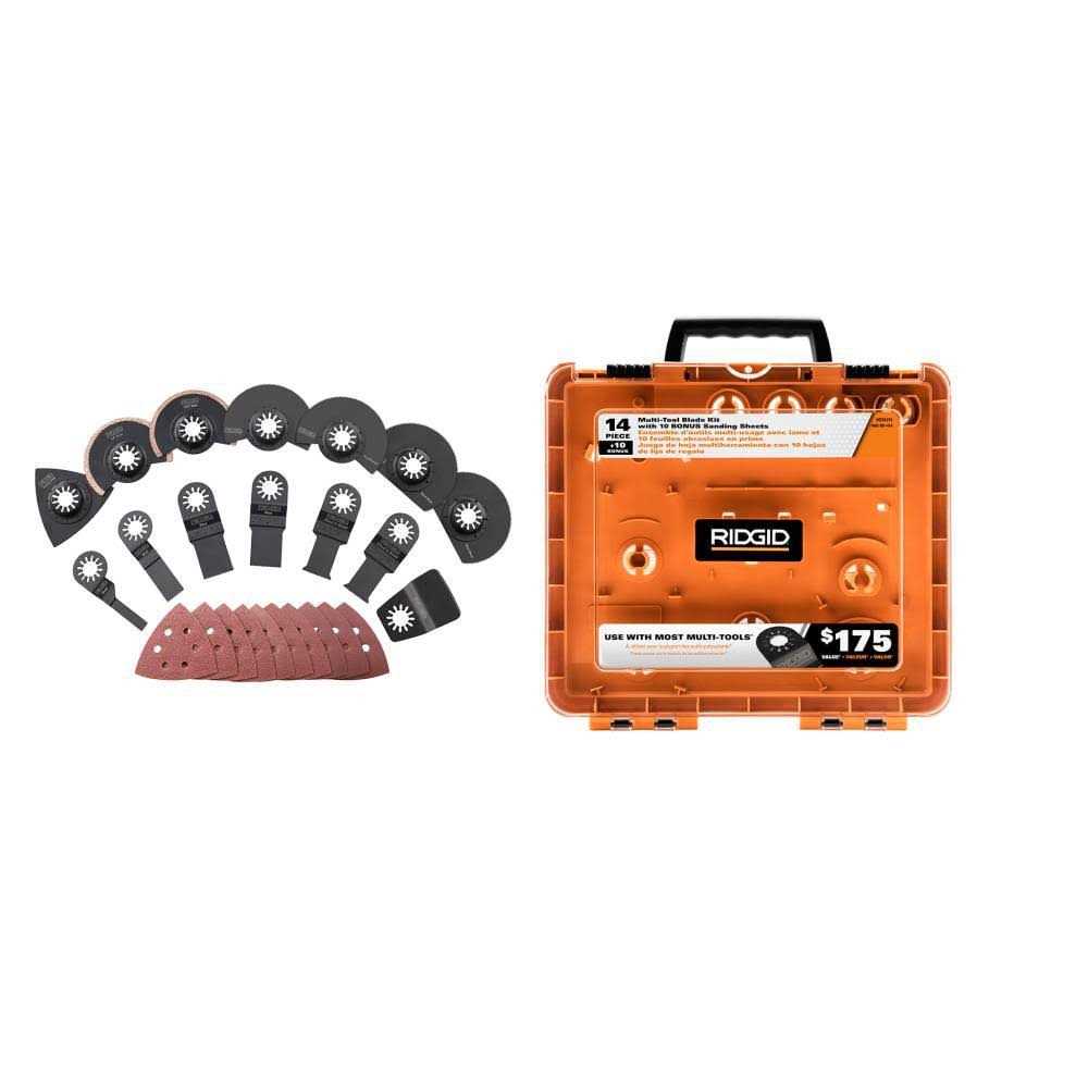 Ridgid Jobmax Oscillating Multi-Tool Blade Accessory Kit - Cheap Fitting