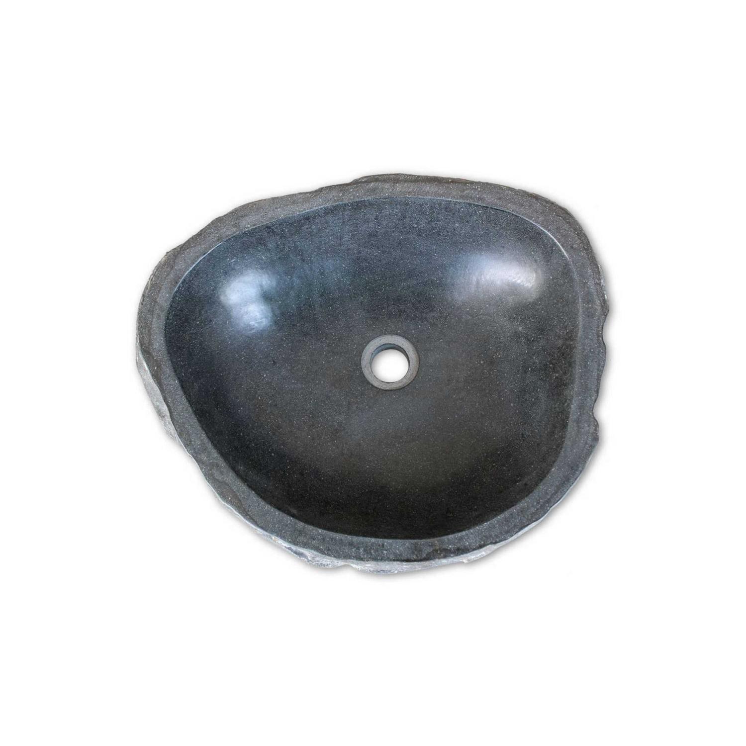 vidaXL Basin River Stone Oval - Cheap Fitting