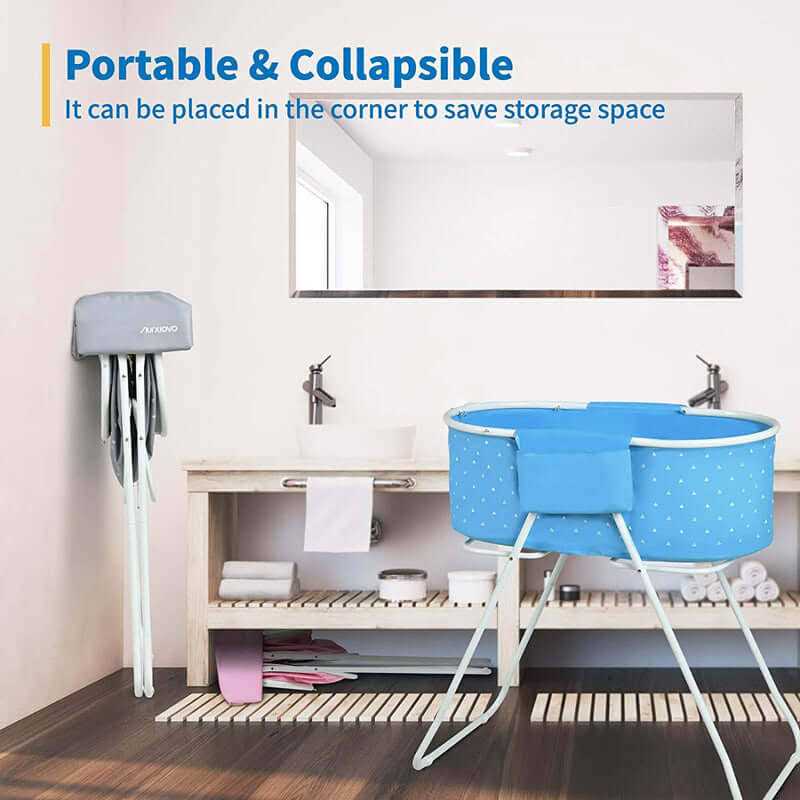 Furesh Elevated Folding Pet Bath Tub and Wash Station for Bathing, Shower and Grooming - Cheap Fitting