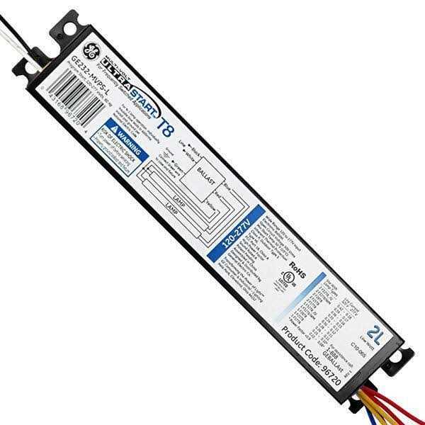 GE 96720 GE232-MVPS-L T8 Fluorescent Ballast - Cheap Fitting