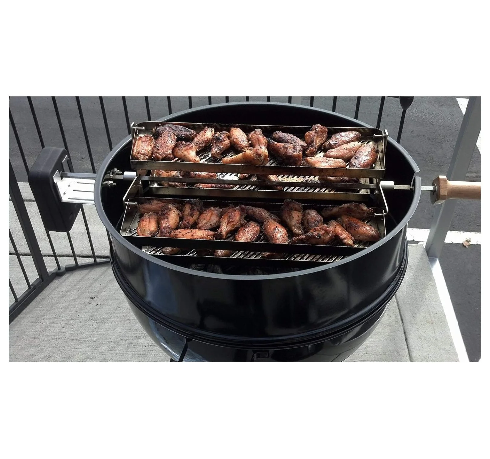 Rib-O-Lator Universal Adjustable Trays: Adjusts from 11