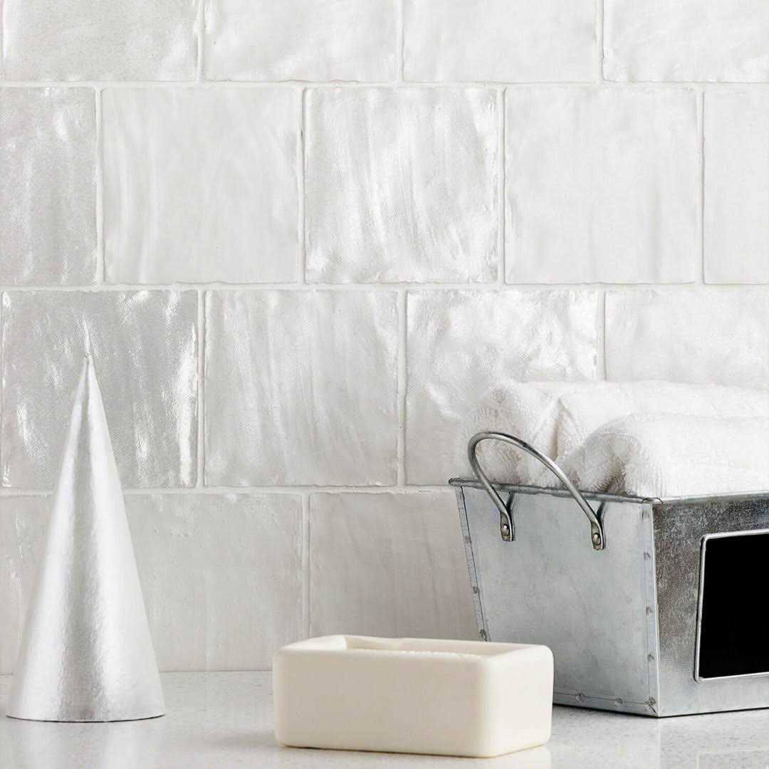 Ivy Hill Tile Amagansett 4 in. x 4 in. Mixed Finish Ceramic Wall Tile - Cheap Fitting