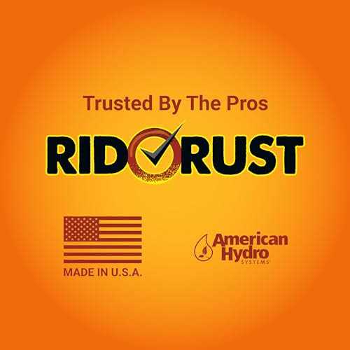 American Hydro Systems 2662 Rid O’ Rust Liquid Rust Stain Remover - Cheap Fitting