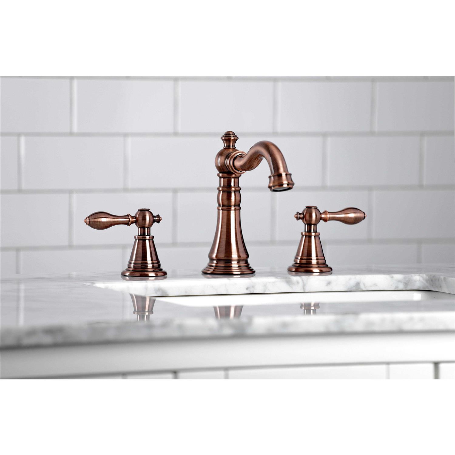 Fauceture FSC1974AL English Classic Widespread Bathroom Faucet - Cheap Fitting