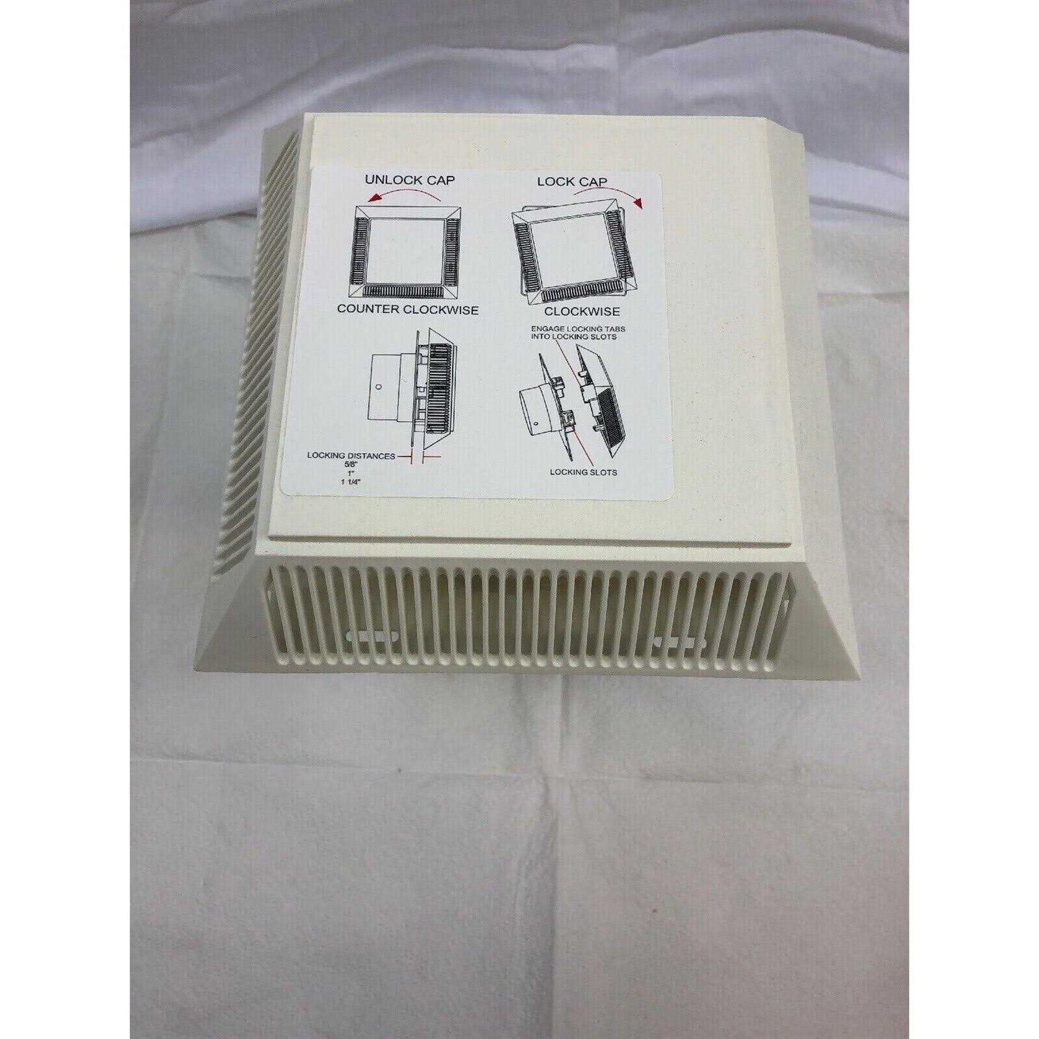 Builders Edge 140057575001 Intake & Exhaust Vent - Cheap Fitting