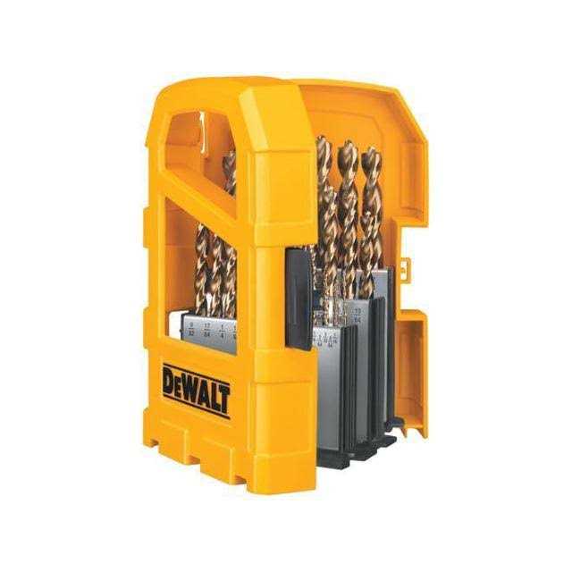 Dewalt 29 Piece Pilot Point Drill Bit Set DW1969 - Cheap Fitting
