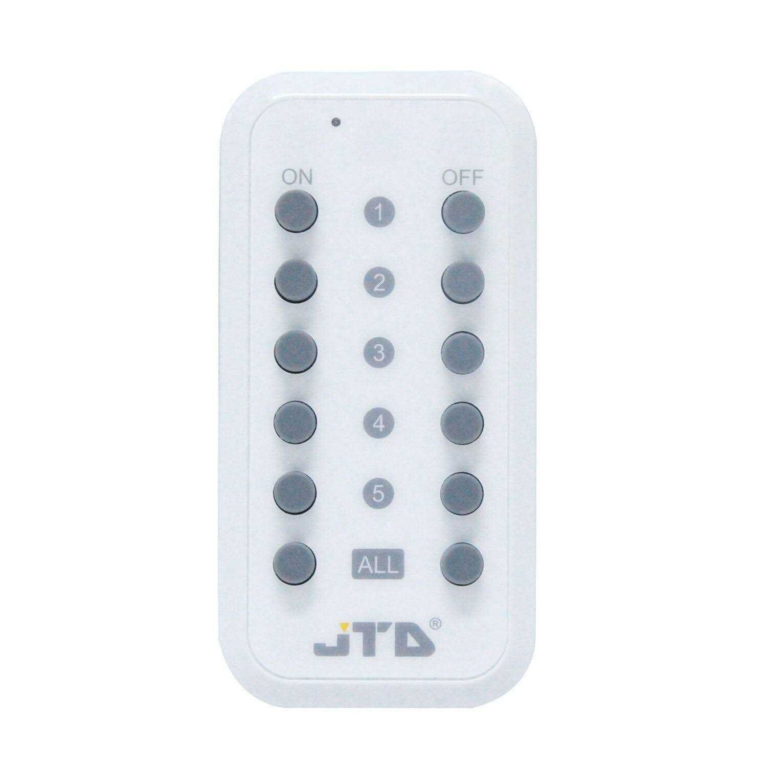jtd 5 Pack Remote Control Outlet Switch 2nd Generation Energy Saving Auto-programmable Wireless Electrical Plug Switch for Household Appliances - Cheap Fitting