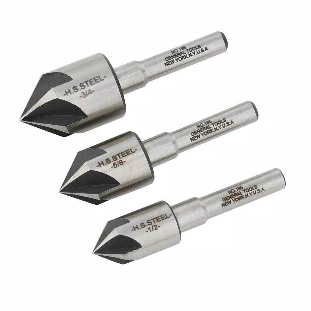 General Tools Countersink Set 195ST - Cheap Fitting