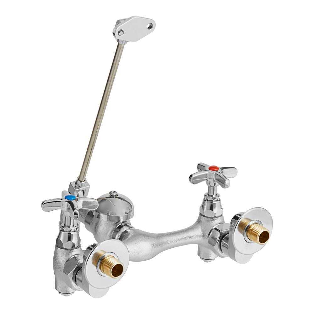 Delta 28T9 Commercial Two Handle 8 Wall Mount Service Sink Faucet - Cheap Fitting