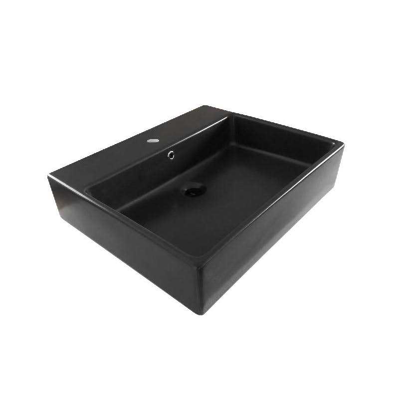 WS Bath Collections Wall Mount / Bathroom Vessel Sink in Ceramic Simple 60.50A.01 - Cheap Fitting
