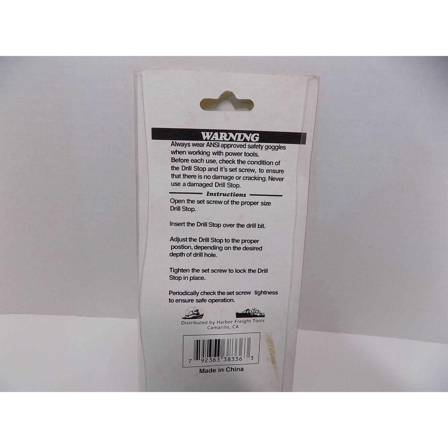 Drill Master Drill Stop Set - Cheap Fitting