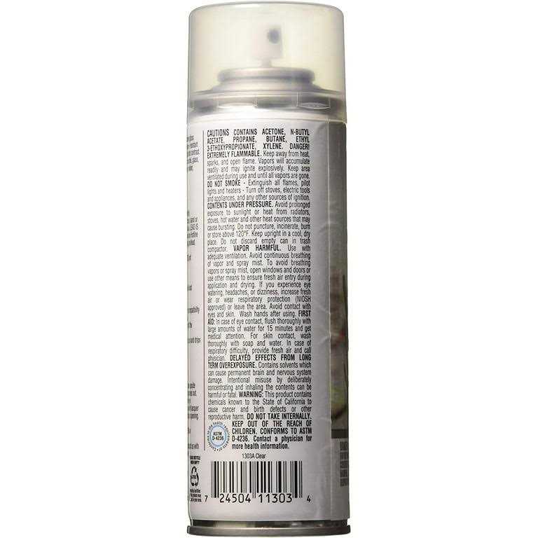 Krylon Crystal Clear Acrylic Spray Coating - Cheap Fitting
